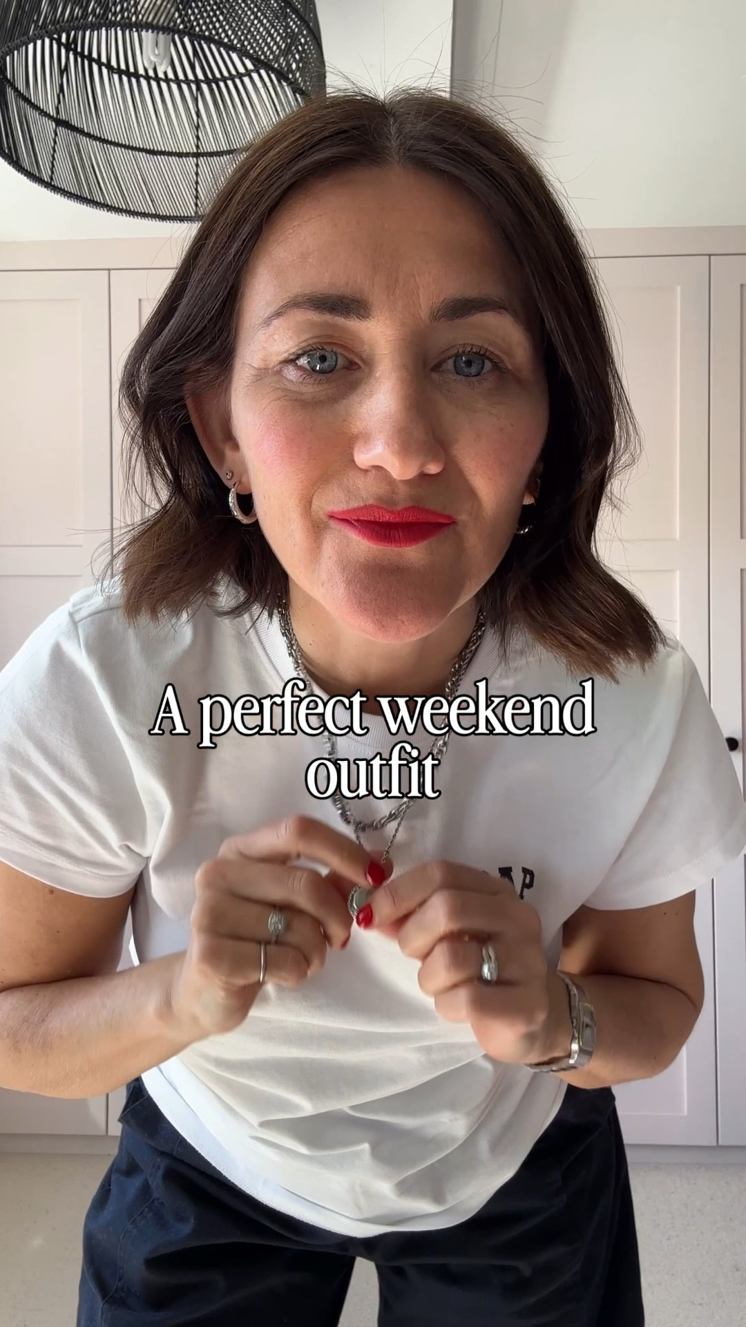 The perfect weekend outfit. Wearing Victoria Beckham x GAP

#LTKspring