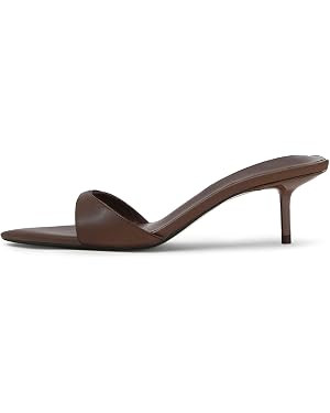Kitten Heels Pointed Open Toe Slip On Slingback Heels Mules Sandals Summer Fashion Party Wedding ... | Amazon (US)