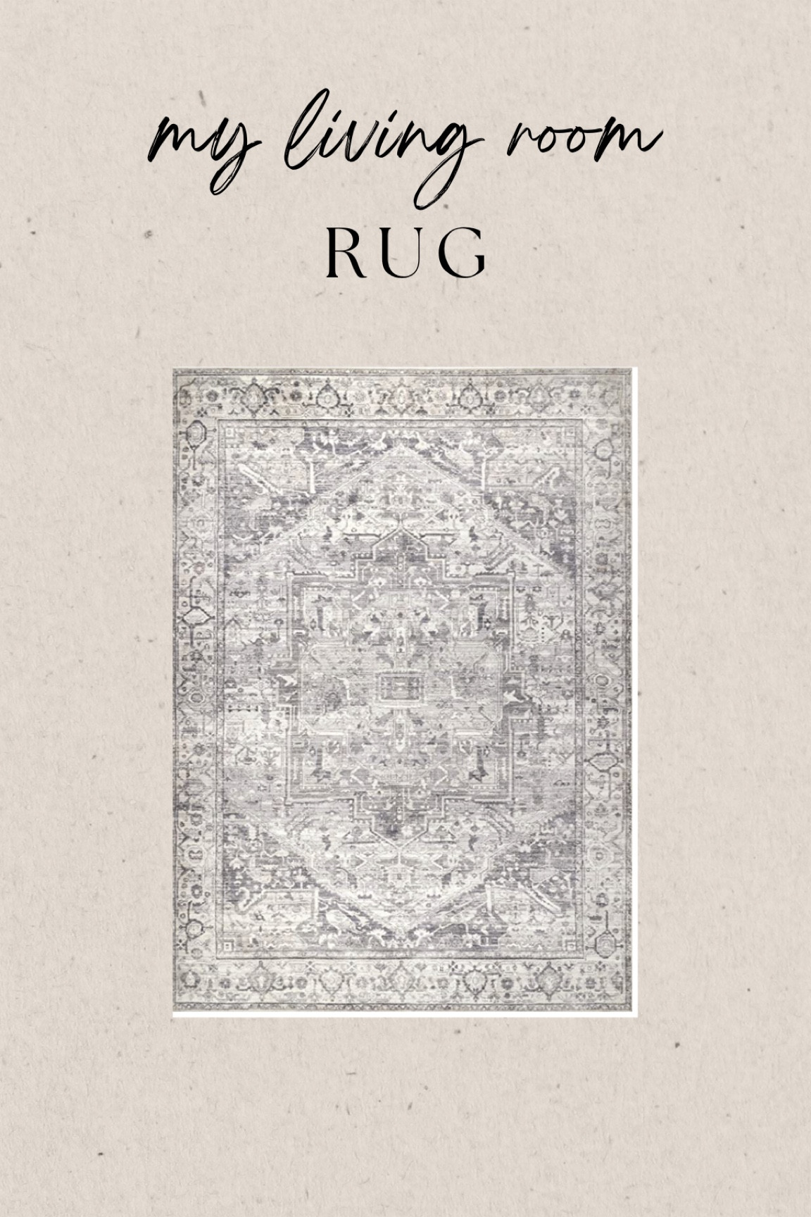 My mid century & modern living room rug 

#LTKhome #LTKfindsunder50