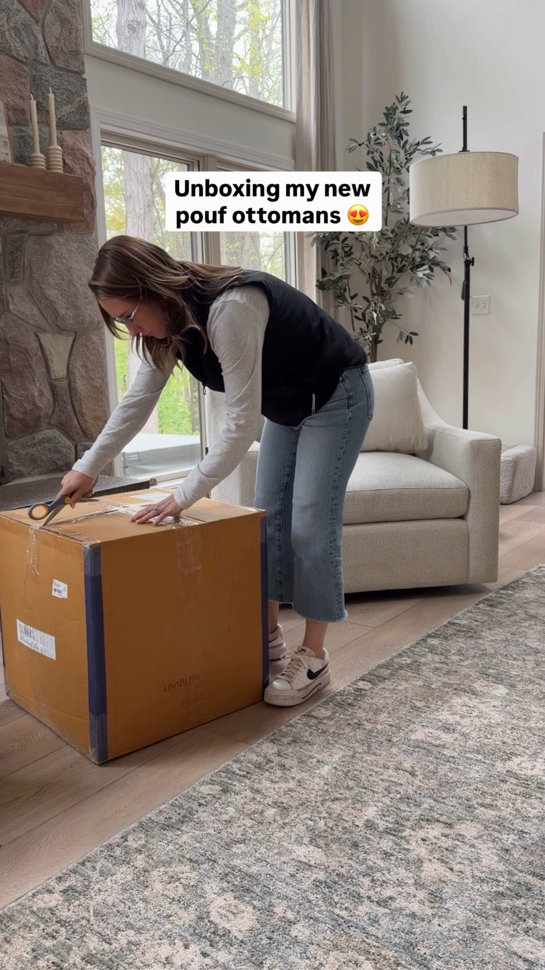 My new ottomans are 73% OFF right now @Wayfair 🤯 

Ottoman | Living Room | Pouf 

Come Stay Awhile, Amanda Vernaci

#LTKSaleAlert #LTKHome