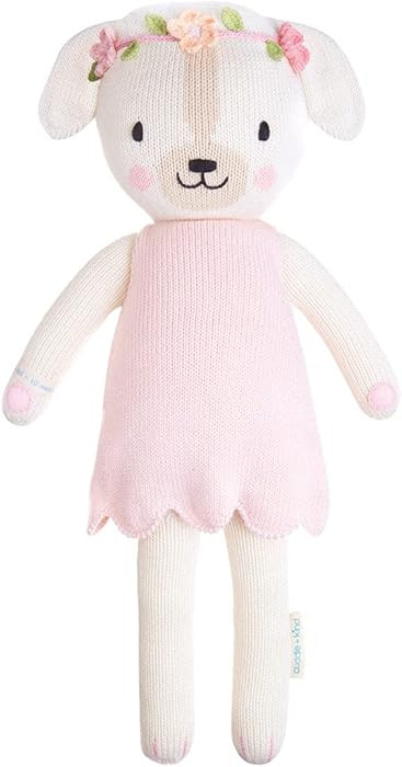 cuddle + kind Charlotte The Dog Little 13" Hand-Knit Doll – 1 Doll = 10 Meals, Fair Trade, Heir... | Amazon (US)