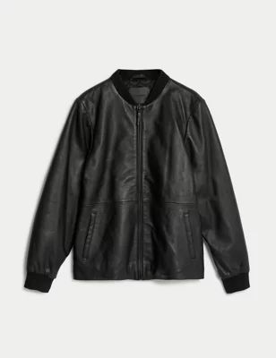 Leather Bomber Jacket | Marks & Spencer (UK)