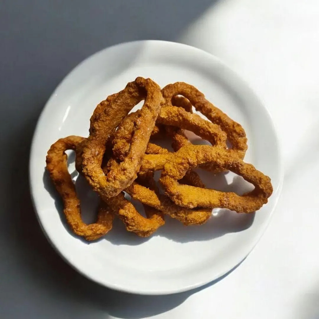 Realistic Fried Calamari Set: Faux Seafood Display with Lemon | Etsy (US)