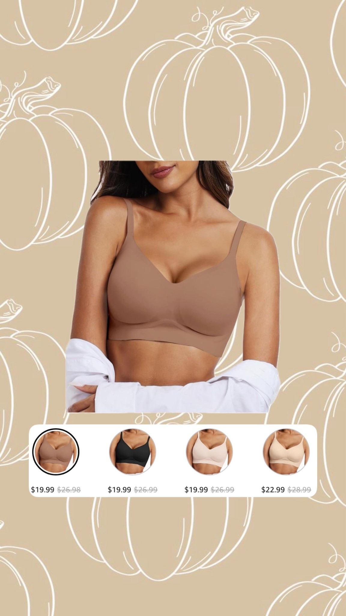 Upping my t-shirt bra game because clearly these have been ALL OVER and I need to see what the hype is. 