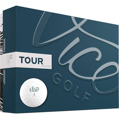 Vice Golf Tour Golf Balls - White 12pk | Target