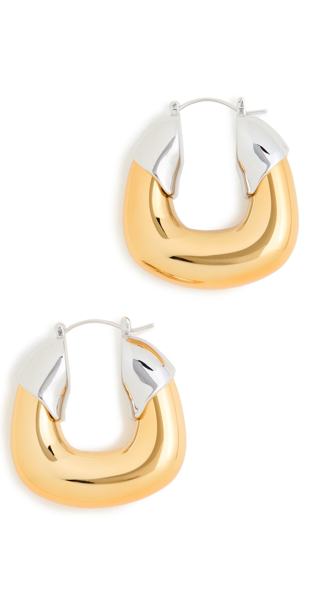 Lizzie Fortunato Hoops In Mixed Metal | Shopbop