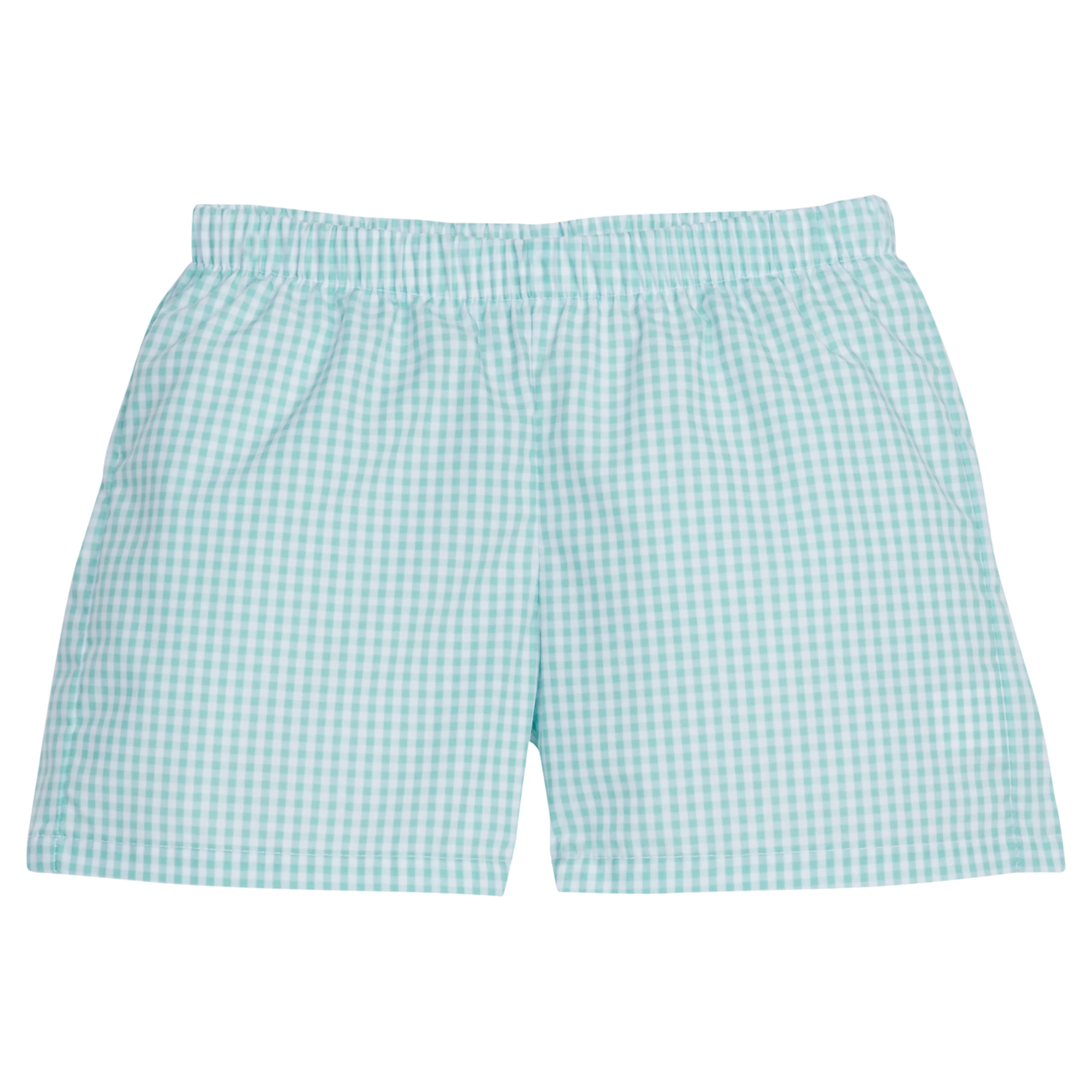 Boy's Gingham Shorts - Kids Seersucker Outfit | Little English