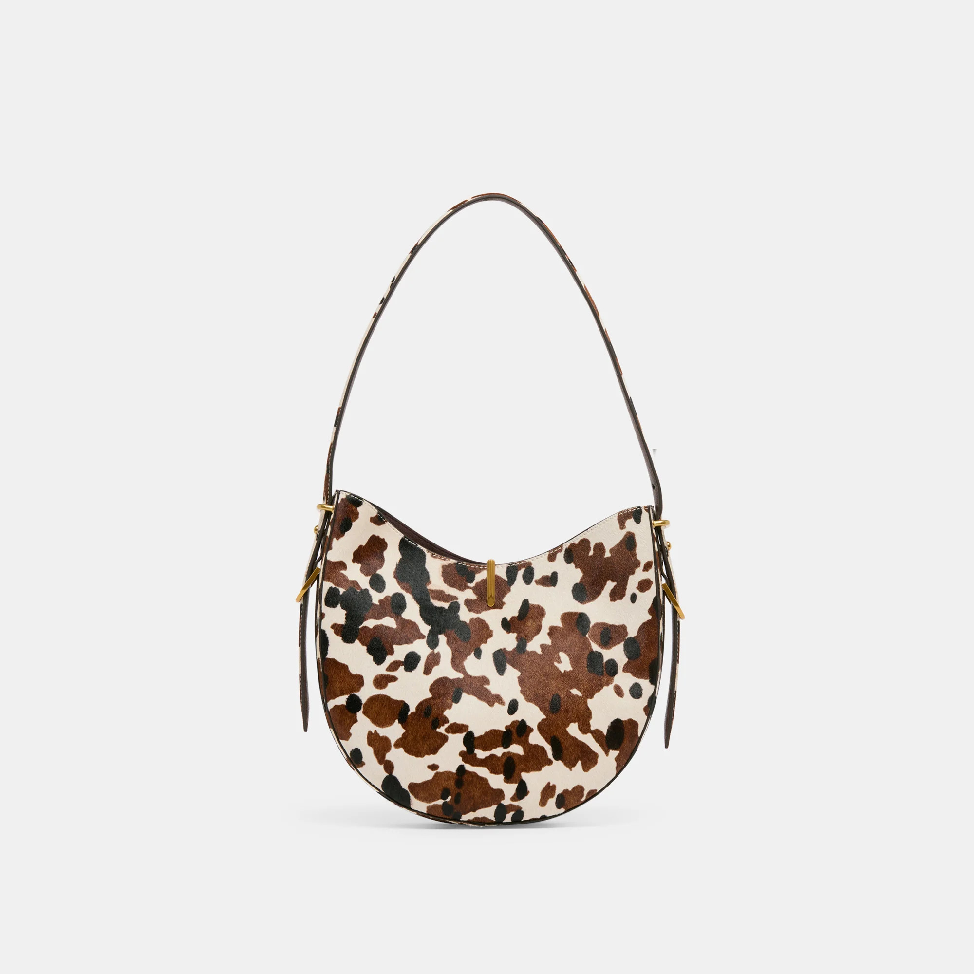 Bree Shoulder Bag in Cocoa Calf Hair By Dolce Vita | DolceVita.com