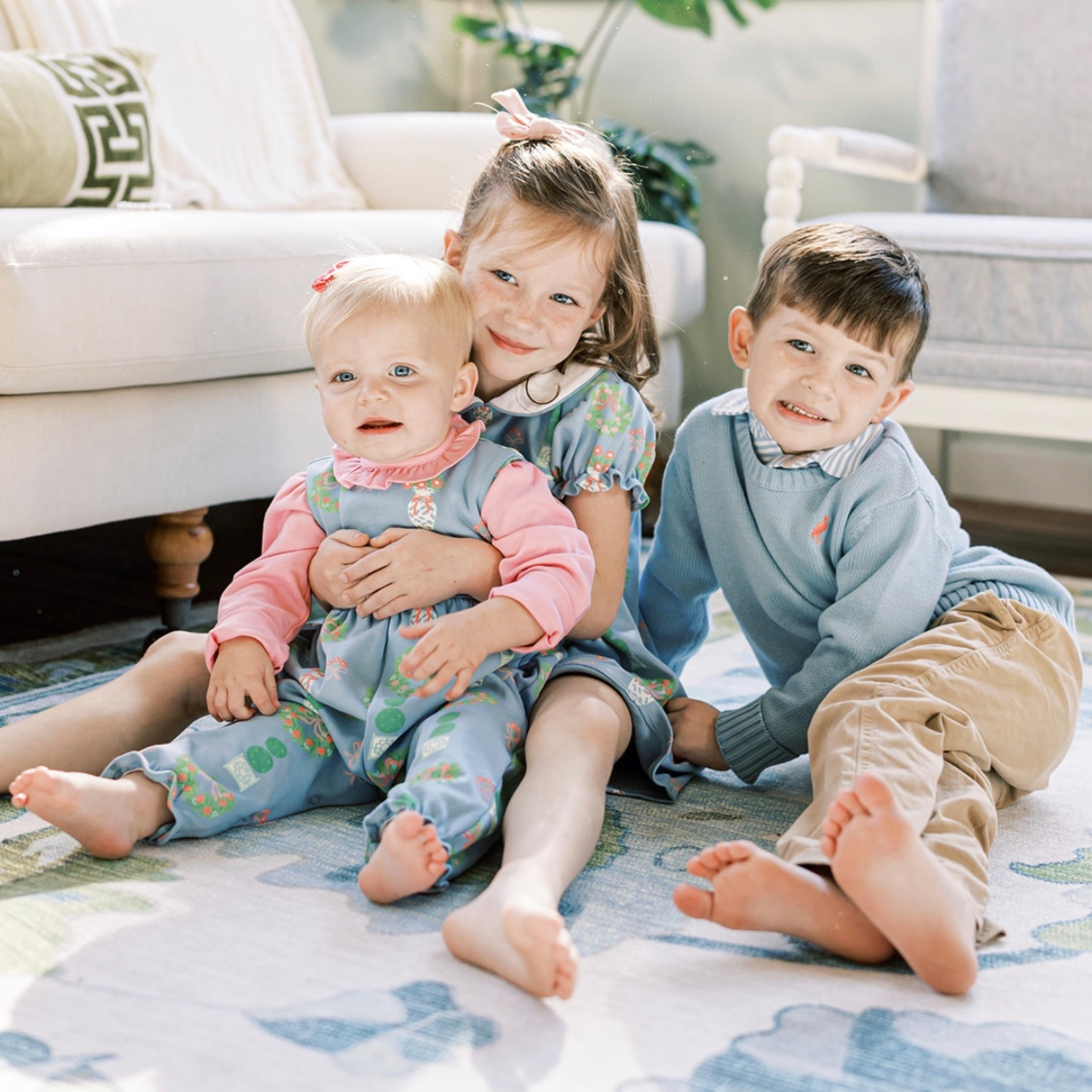 Southern Christmas 🩵

#LTKKids #LTKHoliday #LTKFamily