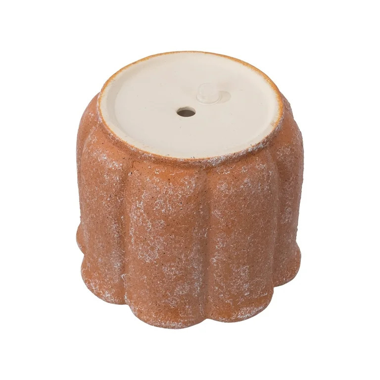 My Texas House 8in Terracotta Flower Planter Pot Ceramic Drainage Hole with Plug Included | Walmart (US)
