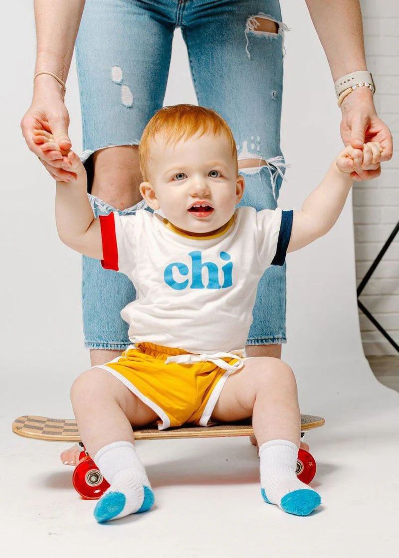 Chi Multi-Color Toddler Ringer | Alice & Wonder