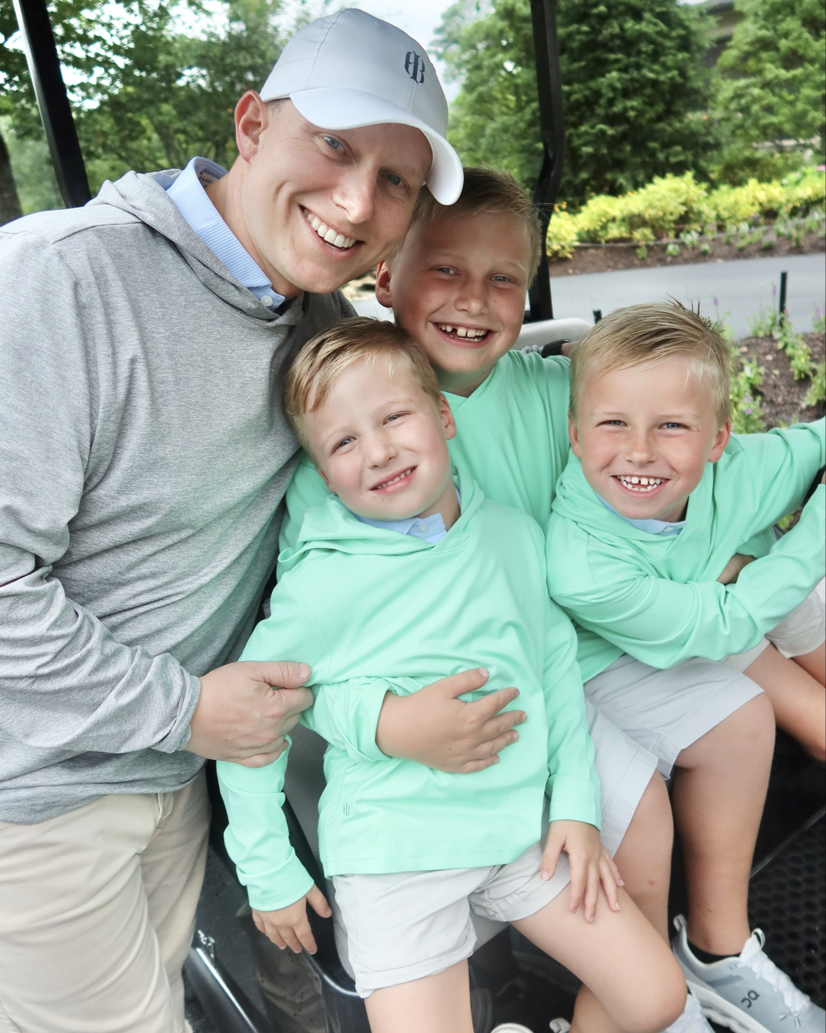 Golf game? Decent.
Outfit game? Elite.
Nothing says quality time like coordinating polos, mini tantrums, and a cart full of snacks.
Wearing: @holdernessbourne

#DadStyle #MiniMeLooks #GolfFam #TwinsOnTheGreen #MatchingMoments #ForeTheWin #DadAndKidStyle


#LTKActive #LTKKids #LTKFamily