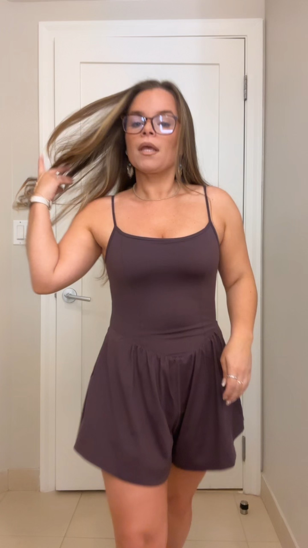 Small in the romper! Everyone needs it!! :)