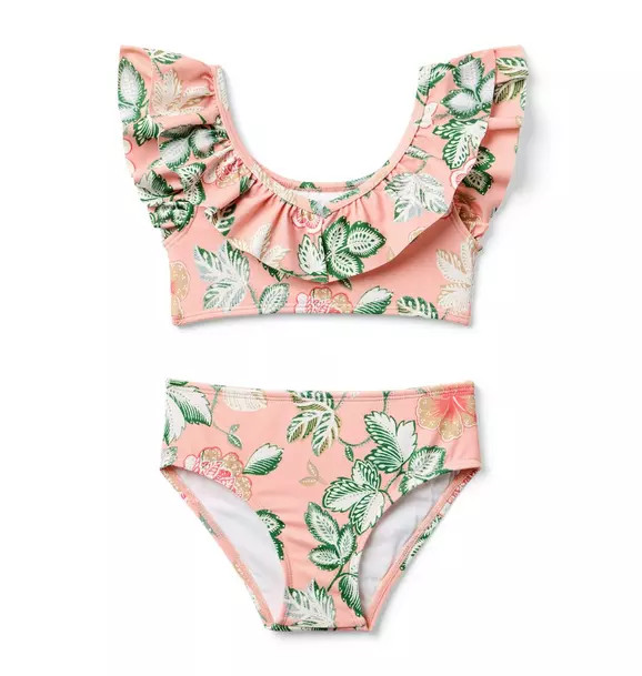 Recycled Floral Ruffle 2-Piece Swimsuit | Janie and Jack