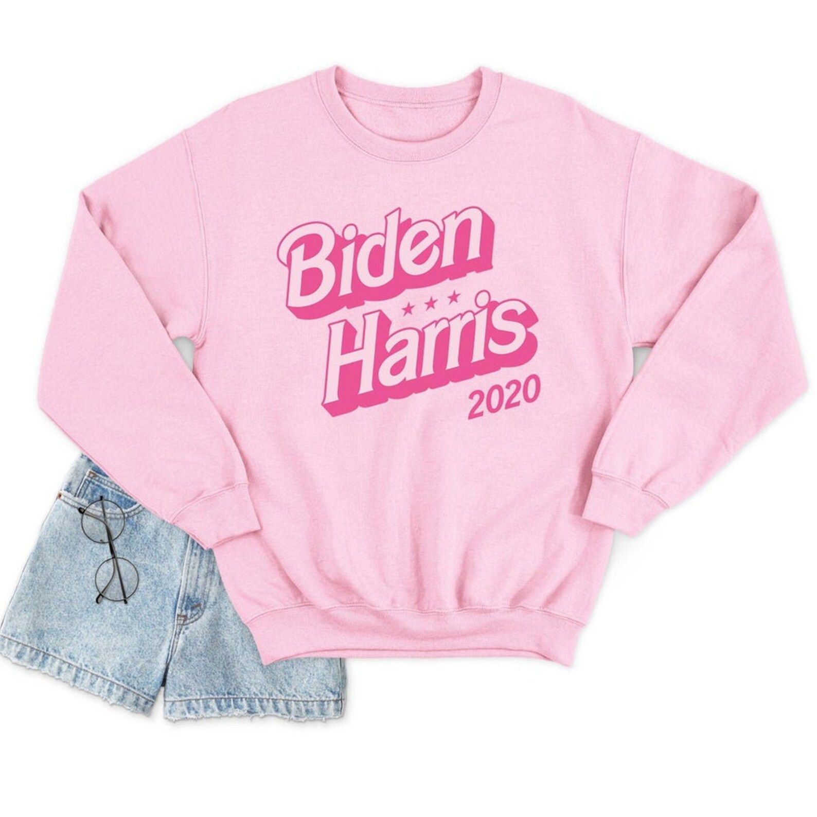 Biden Harris sweatshirt Pink Joe biden 2020 Sweater Joe | Etsy | Etsy (US)