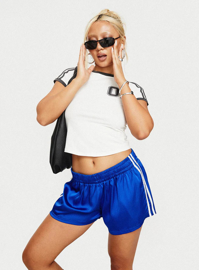 444 Shorts Cobalt | Princess Polly US