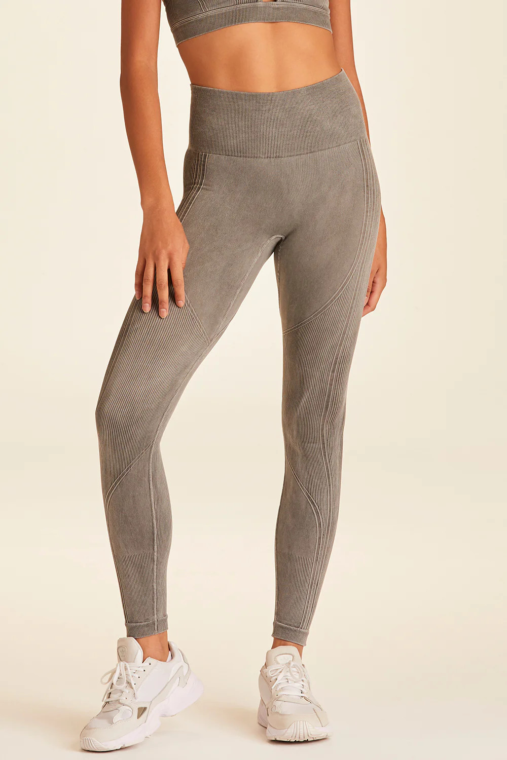 Barre Seamless Tight - Grey Leggings | Seamless Leggings | Alala | Alala