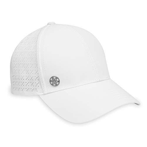 Gaiam White Baseball Cap for Women - Cruiser Breathable Nova Design, Lightweight Cute Women's Ball Cap, Easily Adjustable Trendy White Women's Hat for Summer & Beach | Amazon (US)