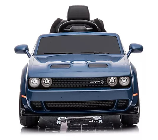 Best Ride on Cars Dodge Challenger 12V Ride On Car with Lights | QVC