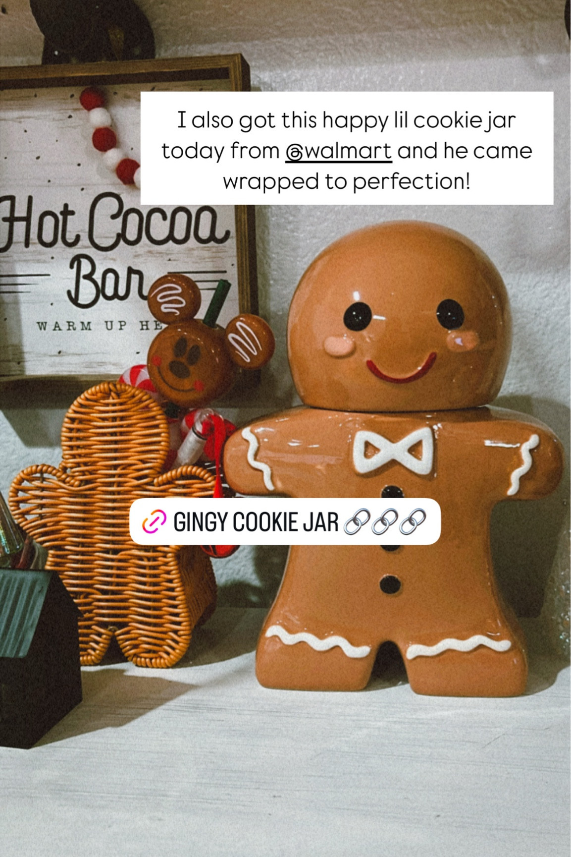 Cutest lil cookie 🍪 jar

#LTKHome #LTKHoliday #LTKFindsUnder50