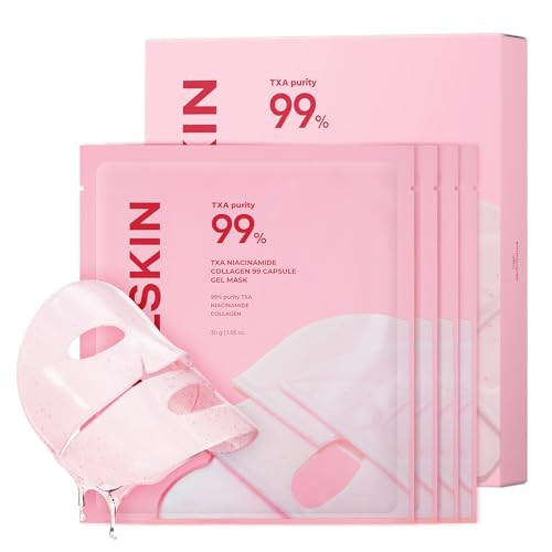 APRILSKIN TXA Pink Capsule Gel Mask | Overnight Face Mask for Glass Glow Skin I 99% High-Purity T... | Amazon (US)