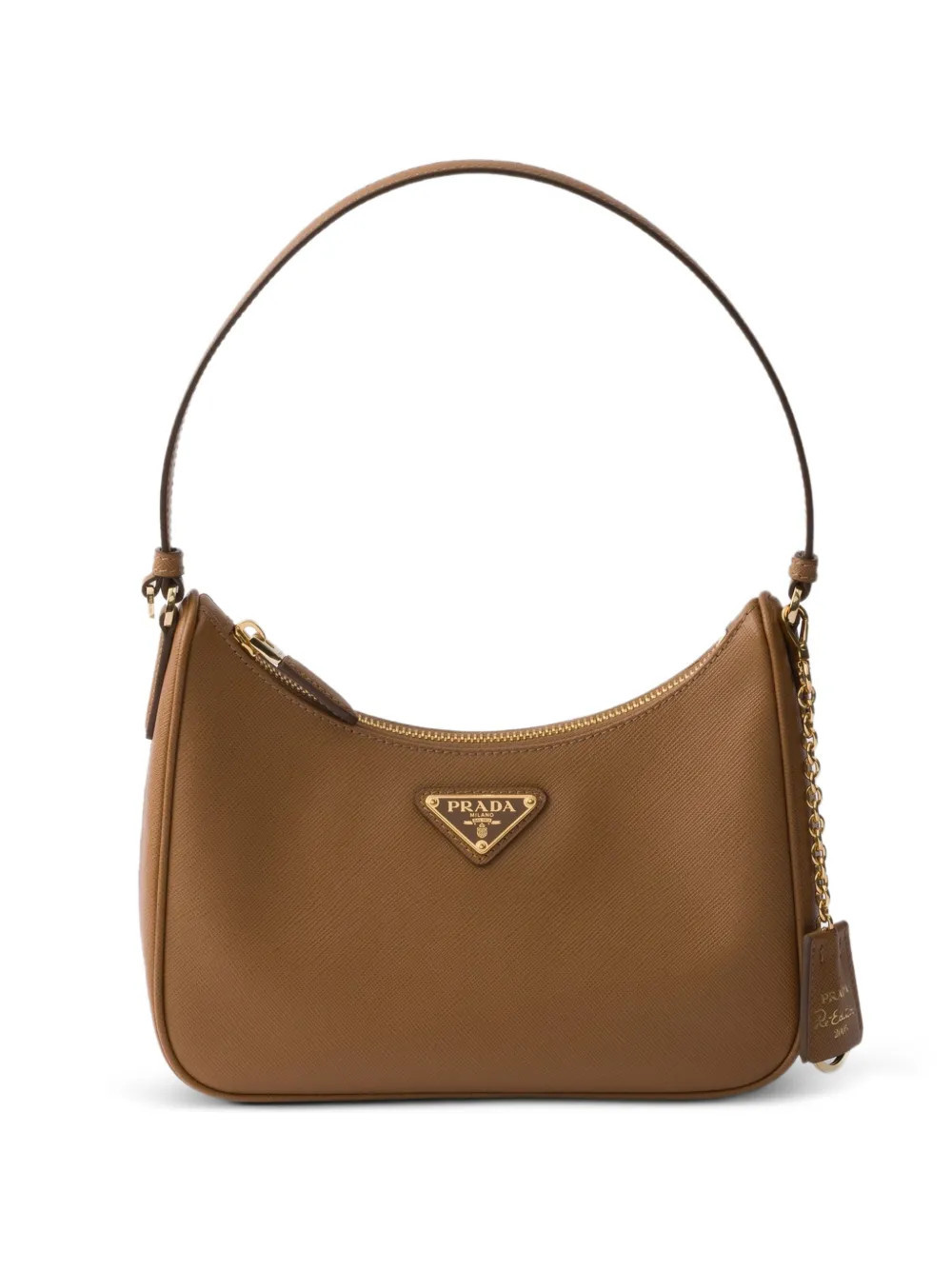 Prada Re-Edition 2005 Saffiano-leather mini-bag - Brown | Farfetch Global