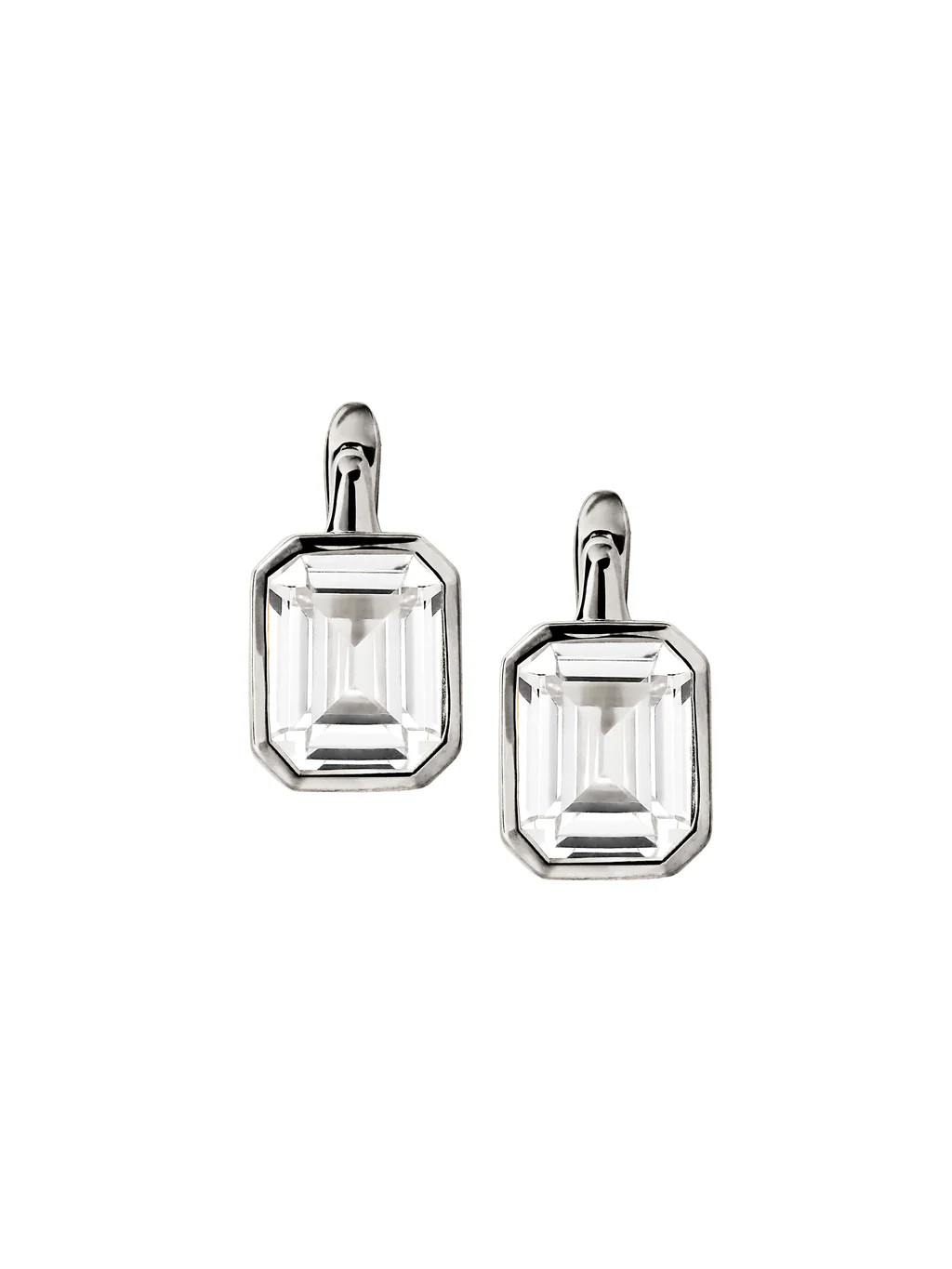 ODETTE EARRINGS IN LAB WHITE SAPPHIRE | Dorsey