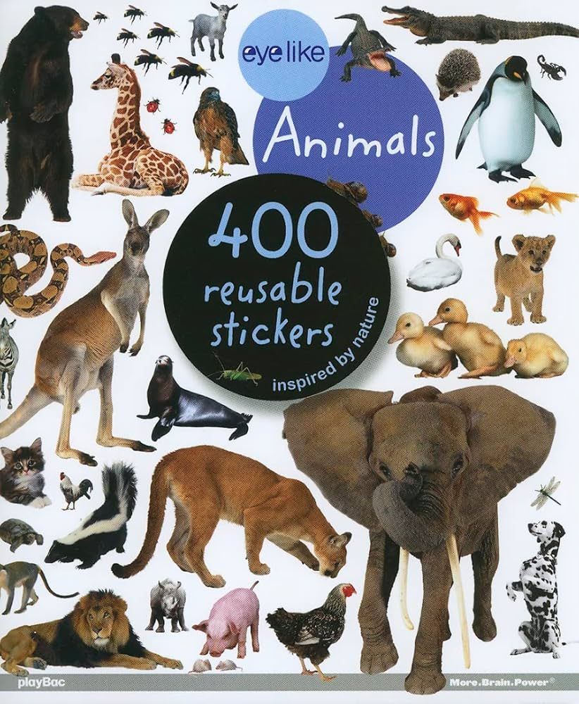 Eyelike Stickers: Animals | Amazon (US)