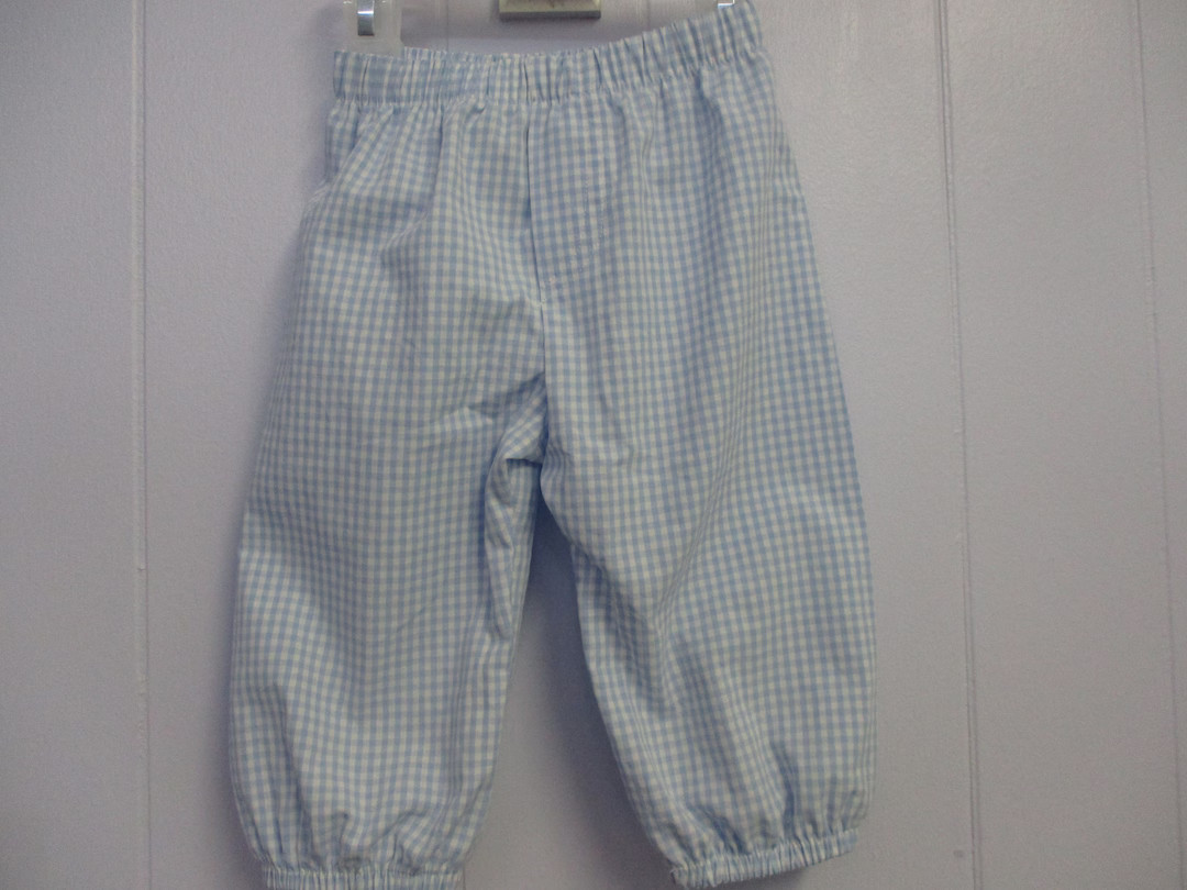 Boys Gingham Bubble Pants - Etsy | Etsy (US)