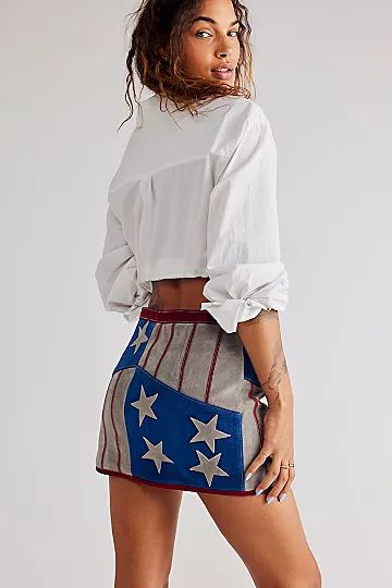 Understated Leather Liberty Skirt | Free People (Global - UK&FR Excluded)