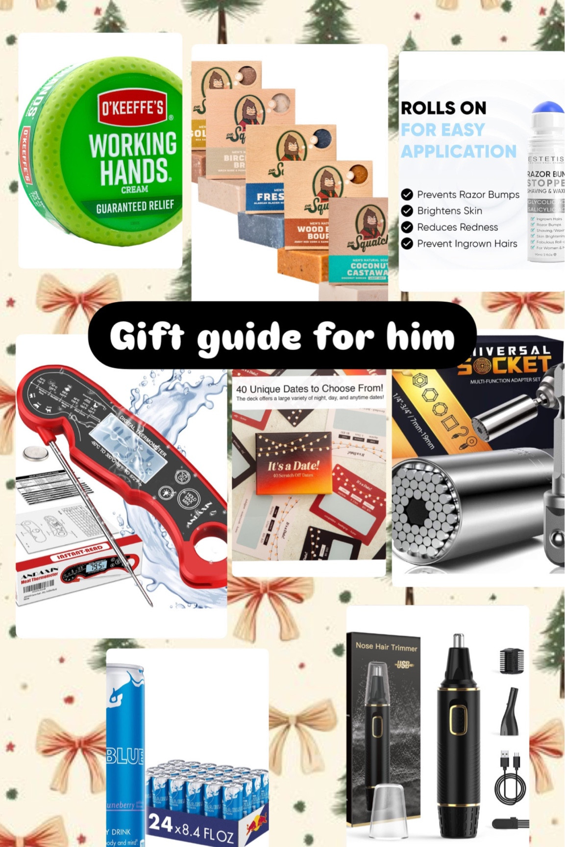For the man for who everything 

#LTKGiftGuide #LTKHoliday #LTKMens