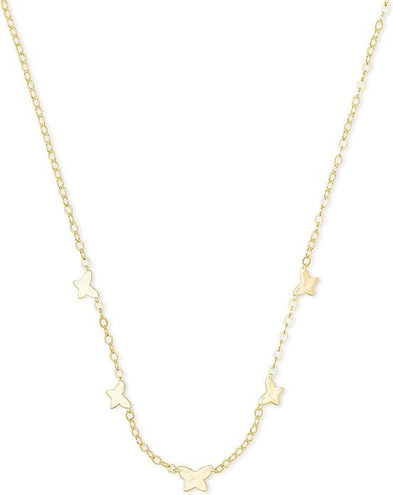Kendra Scott Lillia Butterfly Strand Necklace in 14k Gold-Plated Brass, Fashion Jewelry for Women | Amazon (US)