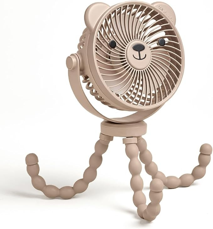 Itzy Ritzy Baby Stroller Fan - Rechargeable Fan Features 360 Degree Swivel, Flexible Wraparound L... | Amazon (US)