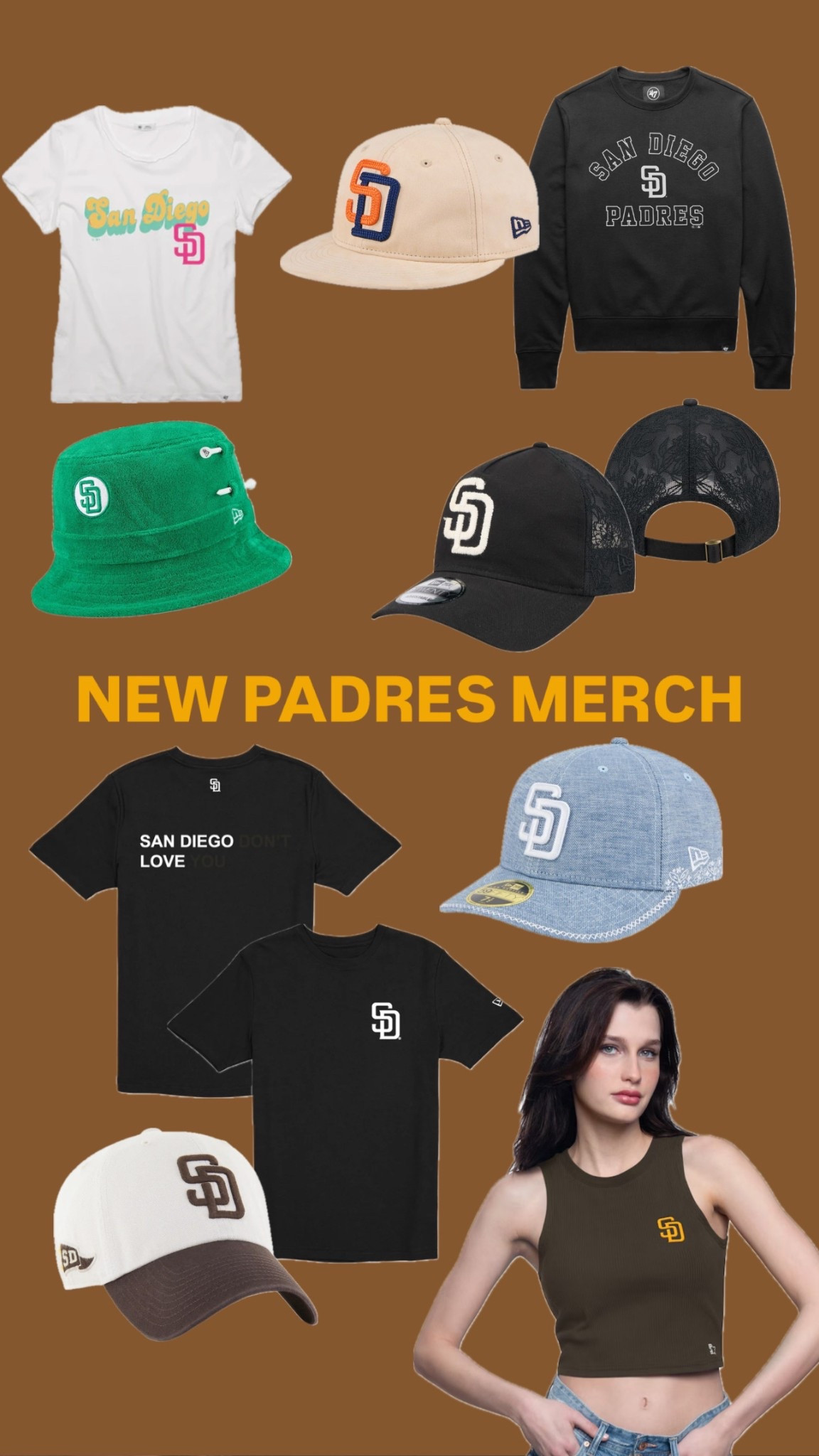 New San Diego padres merch linked here⚾️🤠🤎

#LTKFindsUnder100 #LTKFindsUnder50 #LTKStyleTip