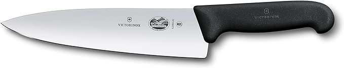 Victorinox Fibrox Pro Knife, 8-Inch Chef's FFP, 8 Inch, Black | Amazon (US)