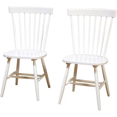 Royal Palm Beach Solid Wood Dining Chair Finish: White | Wayfair North America