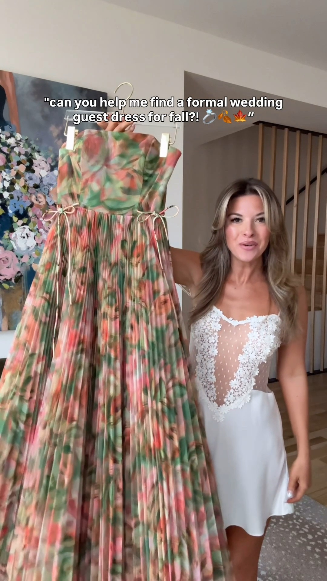 strapless pleated gown with bow details for wedding guest season and all fall celebrations✨ 

I’m 5’4” and typically wear a size small / 2
• I sized down to a 0 in dress

fall wedding guest dresses, wedding guest dresses, cocktail dresses, semi-formal dresses, black tie wedding guest dresses, destination wedding guest dresses, garden party dresses, wedding guest outfit ideas

#LTKgrwm #LTKSeasonal #LTKWedding
