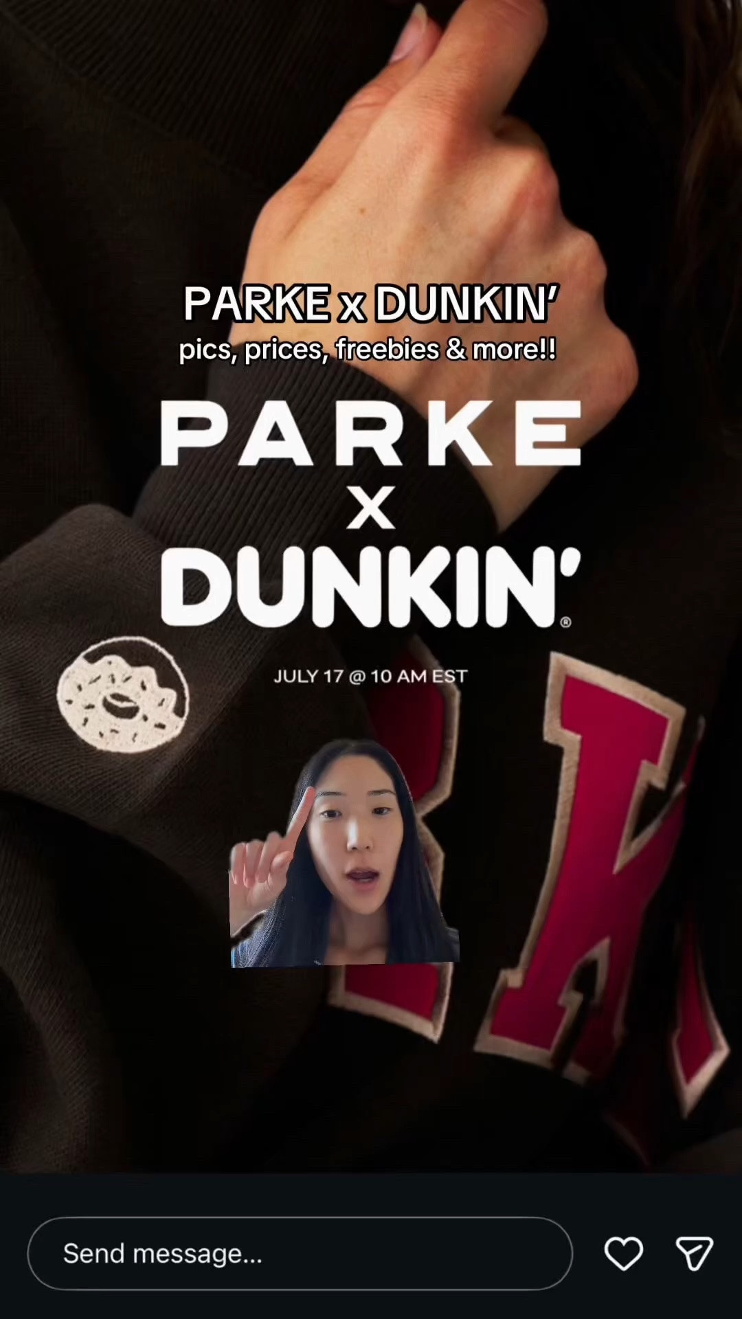 Parke x Dunkin!! 🩷🧡 The 2 mocknecks and claw clip will be available on July 17th at 7am PT! 

#parke #dunkin #mockneck #sweatshirt #coffee #morningroutine #clawclip #accessories #everyday #casual

#LTKSeasonal #LTKootd #LTKmorningroutine