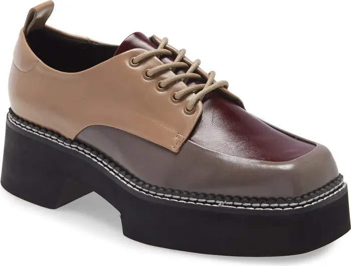 Jeffrey Campbell Book Platform Apron Toe Derby | Nordstrom | Nordstrom