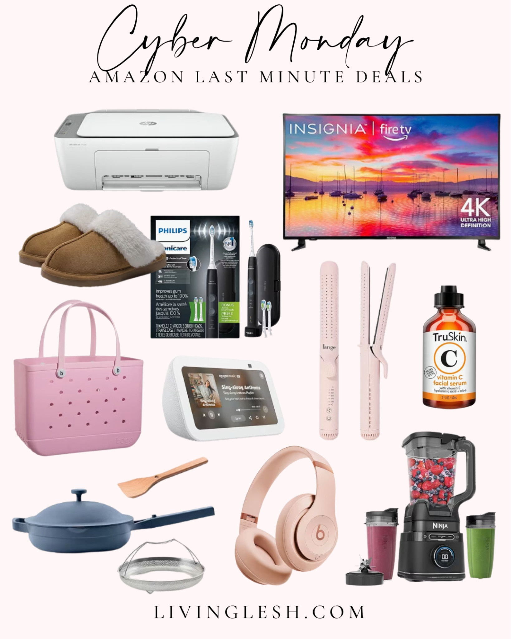 Amazon deals | Amazon cyber monday | Amazon sale | Gift ideas | Straightener | Beats headphones | Bogg bag | Vitamin C serum | Our Place pan | Ninja blender | Slippers | Printer | Smart TV

#LTKGiftGuide #LTKCyberWeek #LTKSaleAlert