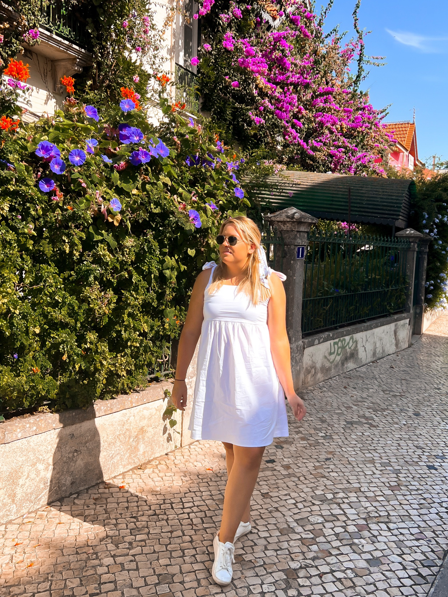 White dress, spring outfit, Portugal outfit, Amazon dress, beach dress 

#LTKfindsunder50 #LTKtravel #LTKstyletip