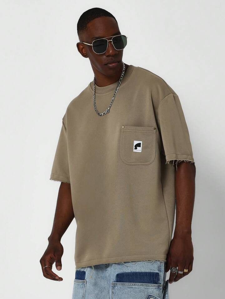 Color: Khaki | SHEIN