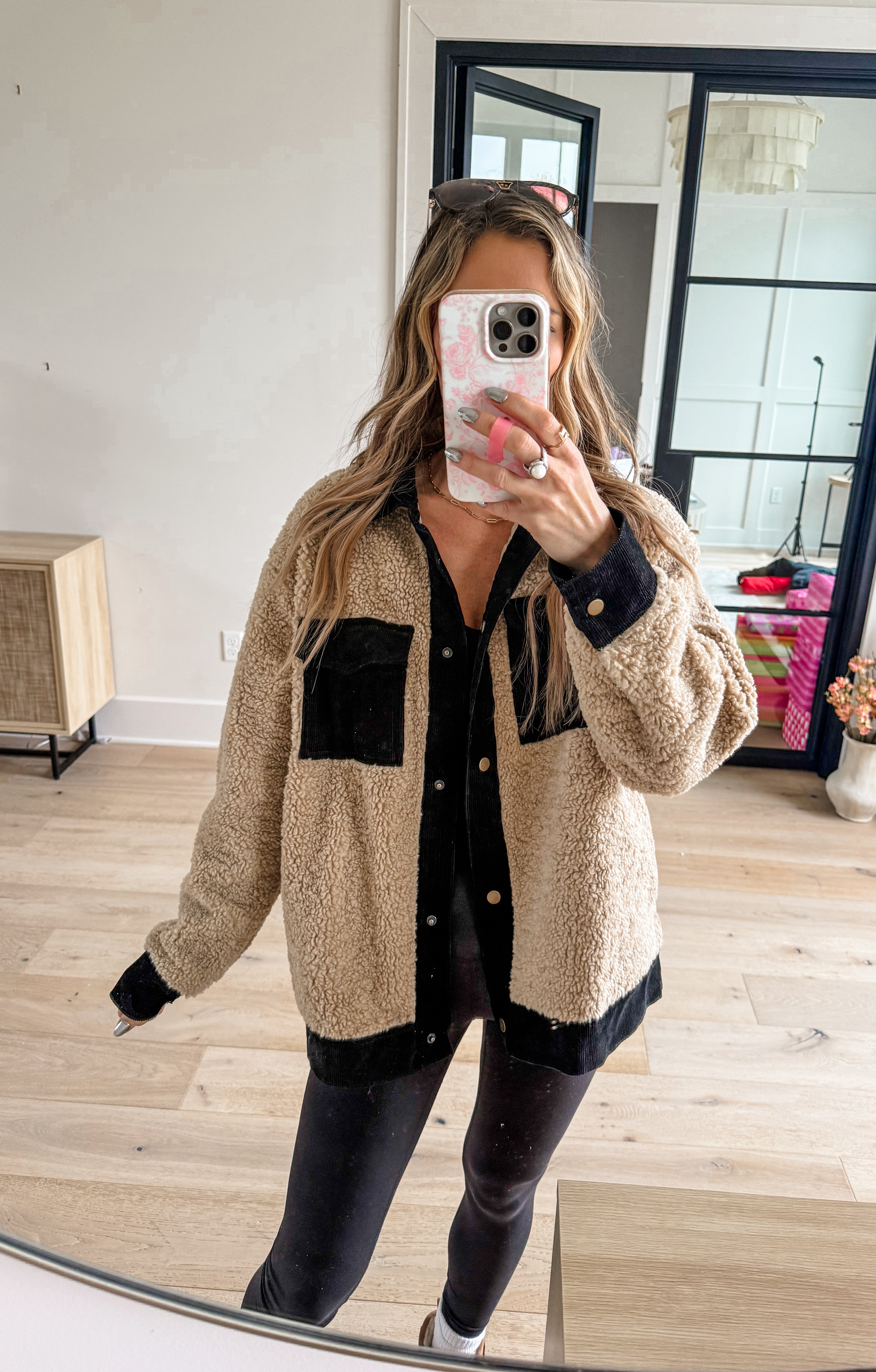 Love this sherpa jacket for the season. Use code TORI for discount. l

#pinklily #sherpa #jacket  

 #LTKGiftGuide #LTKSaleAlert #LTKFindsUnder50
