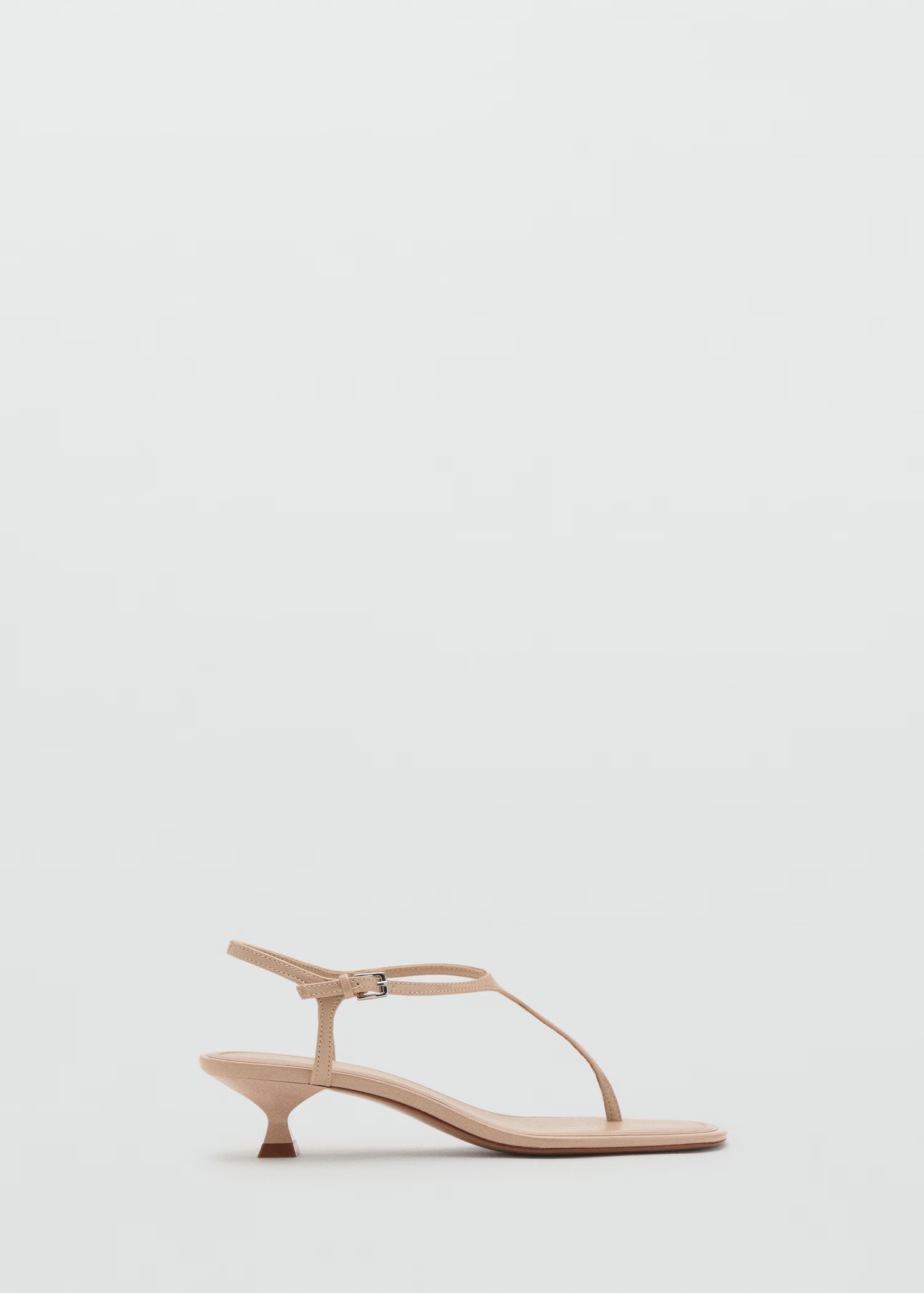Kitten heel sandals with straps | Mango (US/MX/AU)