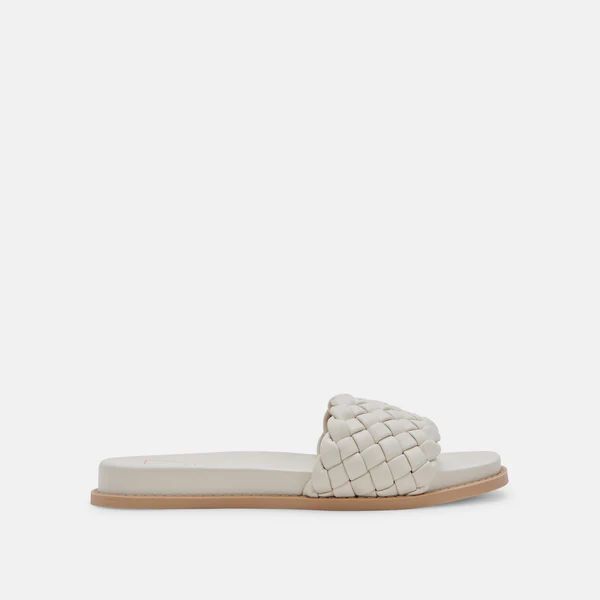 GRAZIE SANDALS IN IVORY STELLA | DolceVita.com