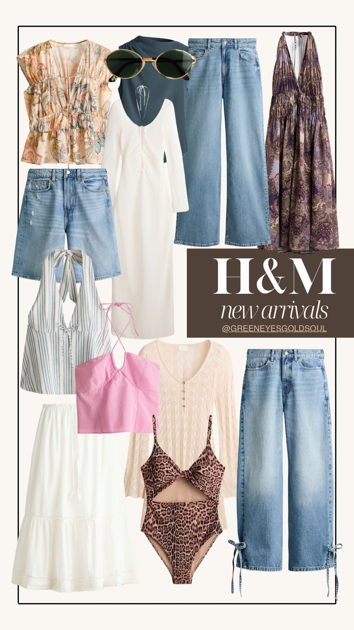 H&M is seriously delivering on summer style right now. ☀️ From breezy dresses and effortless denim to feminine tops, skirts, and vacation-ready pieces, these new arrivals look far more expensive than they are. Sharing my favorites that can easily mix and match all season long.

#HMStyle, #HMNewArrivals, #HMFashion, #SummerStyle, #SummerFashion, #VacationStyle, #ResortWear, #VacationOutfit, #NeutralStyle, #EffortlessStyle, #WideLegJeans, #MaxiSkirt, #SummerWardrobe, #AffordableFashion, #CasualChic, #EuropeanSummer, #CoastalStyle, #ElevatedCasual, #FashionOver40, #ClassicStyle, #CapsuleWardrobe, #WarmWeatherStyle, #DenimOutfit, #BeachVacationStyle, #EverydayStyle

H&M new arrivals, H&M summer collection, summer fashion, affordable fashion finds, H&M dresses, H&M denim, wide leg jeans, summer tops, vacation outfits, resort wear, white maxi skirt, summer dresses, casual chic style, elevated basics, summer wardrobe, neutral fashion, feminine style, effortless outfits, affordable summer outfits, European summer style, vacation capsule wardrobe, trendy summer fashion, spring to summer outfits, H&M fashion finds, warm weather style

#LTKootd #LTKSeasonal #LTKOver40