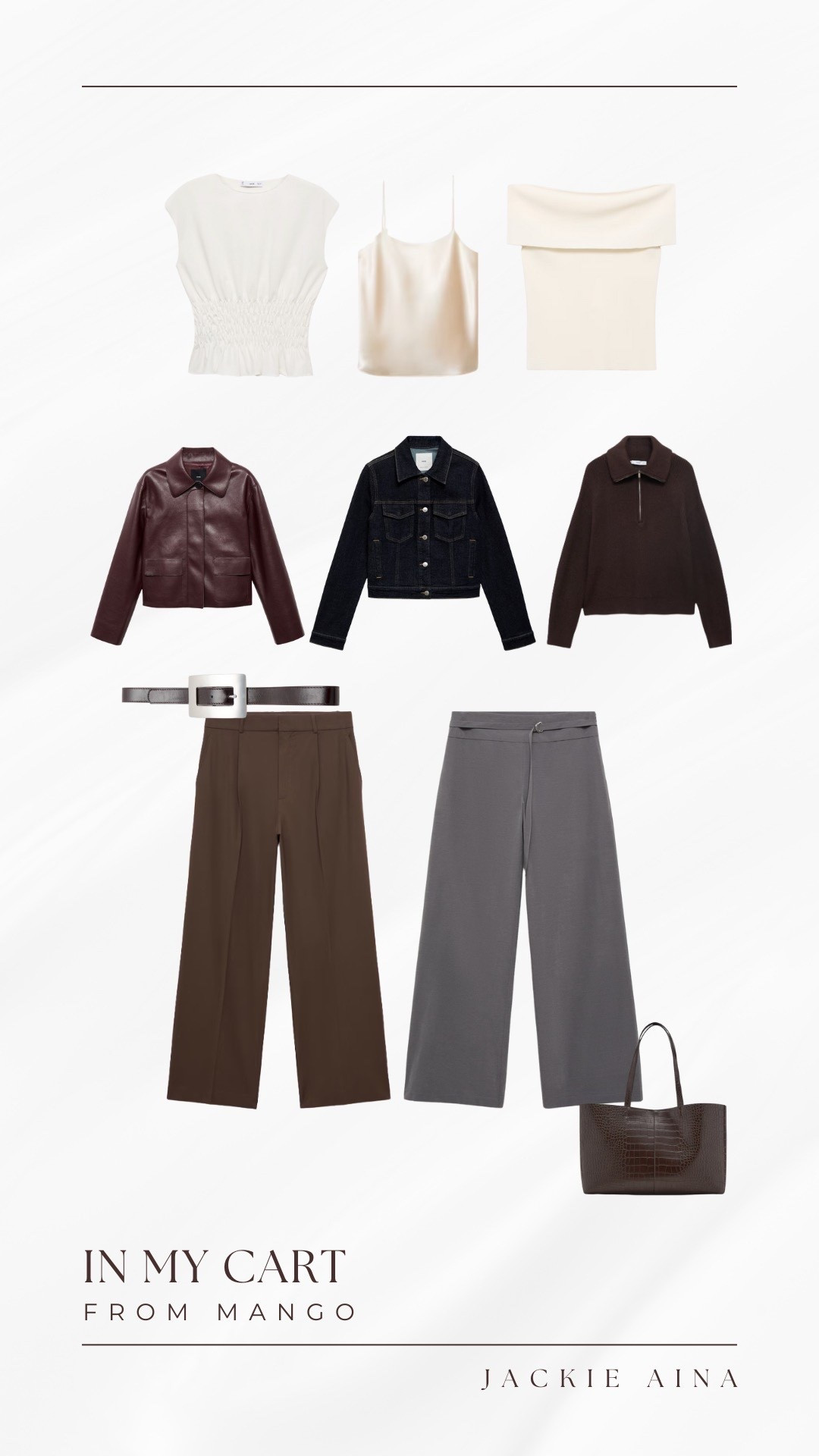 What’s in my cart from Mango!

#LTKStyleTip #LTKFindsUnder100 #LTKFindsUnder50