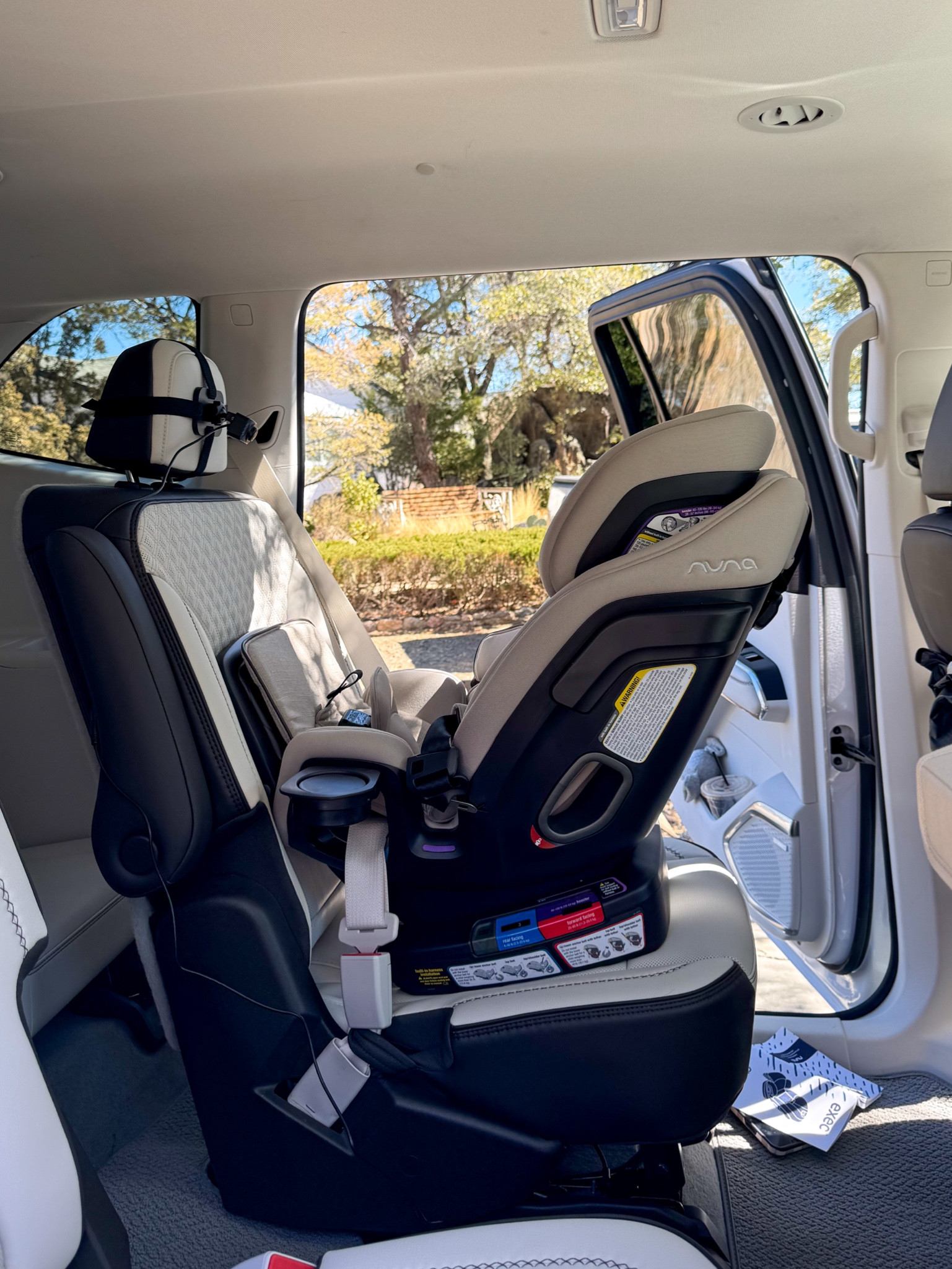 Switched my 8 month old to his convertible car seat and he’s loving it 🩵

#LTKKids #LTKBaby #LTKFamily