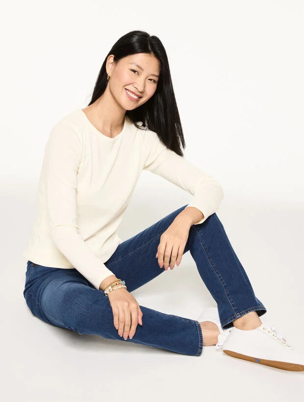 Long Sleeve Crewneck Tee | Talbots