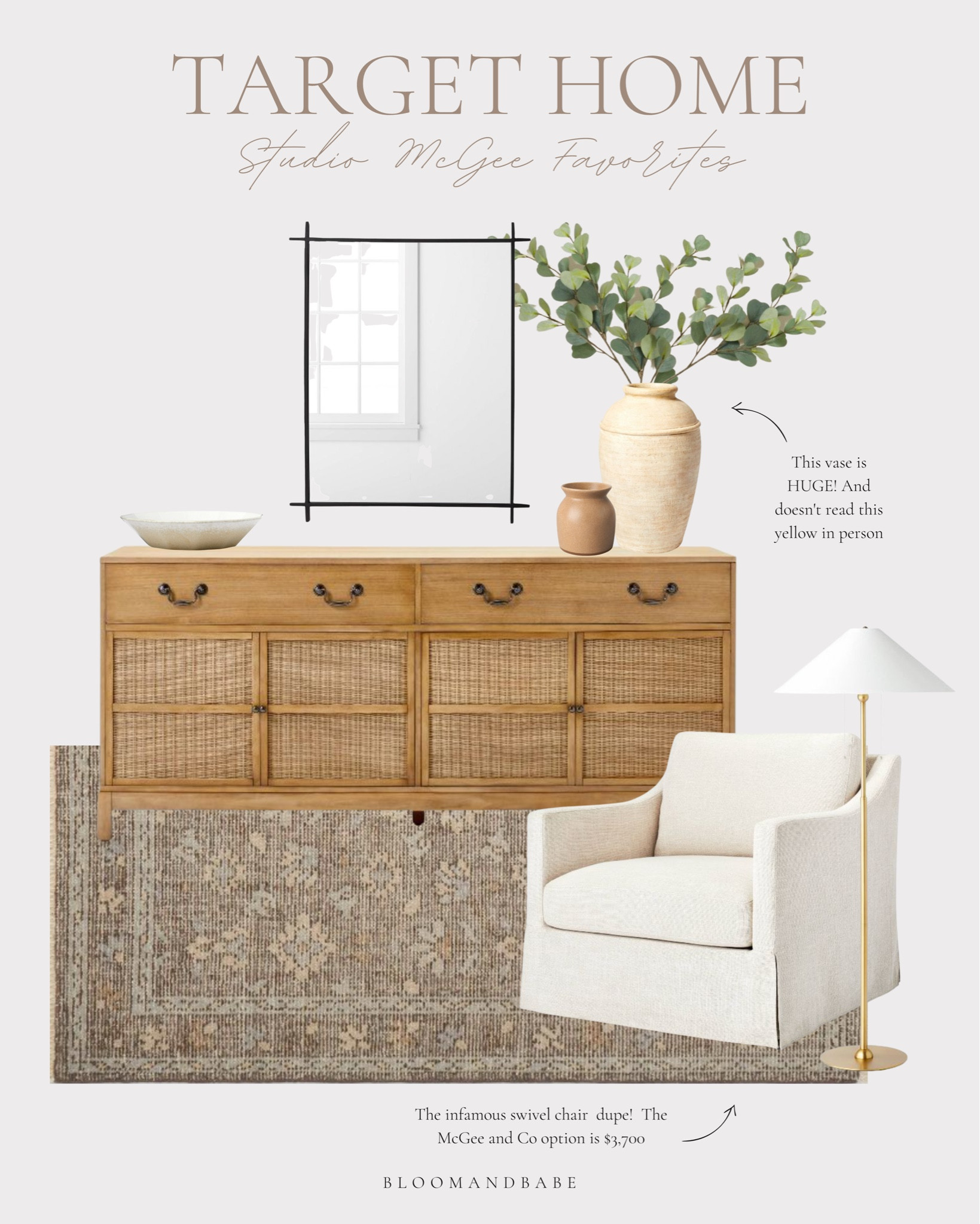 Target favorites! Shop these Studio McGee Favorites!

Console/accent chair/studio McGee/statement vase 

#LTKunder50 #LTKhome #LTKstyletip